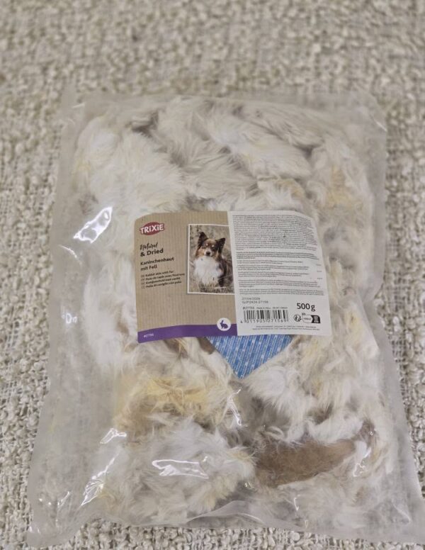 Kaninhud M/Pels 500g