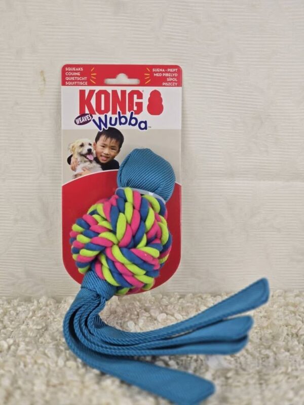 Hundeleke KONG Wubba Weaves Ass L